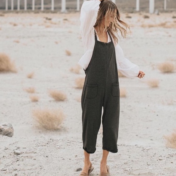 SOLD - Jax & Lennon Ladies Jumper in Black Casual Overall Jumpsuit size Small - Picture 1 of 11